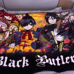 black butler anime blanket